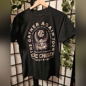 Eric Church Black Tour T-Shirt Size M